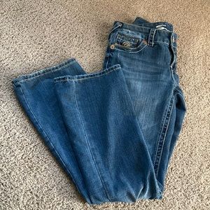 Boot cut jeans